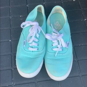 Tiffany Blue Vans